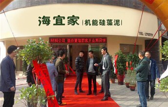 热烈庆祝邵东海宜家硅藻泥加盟店盛大开业